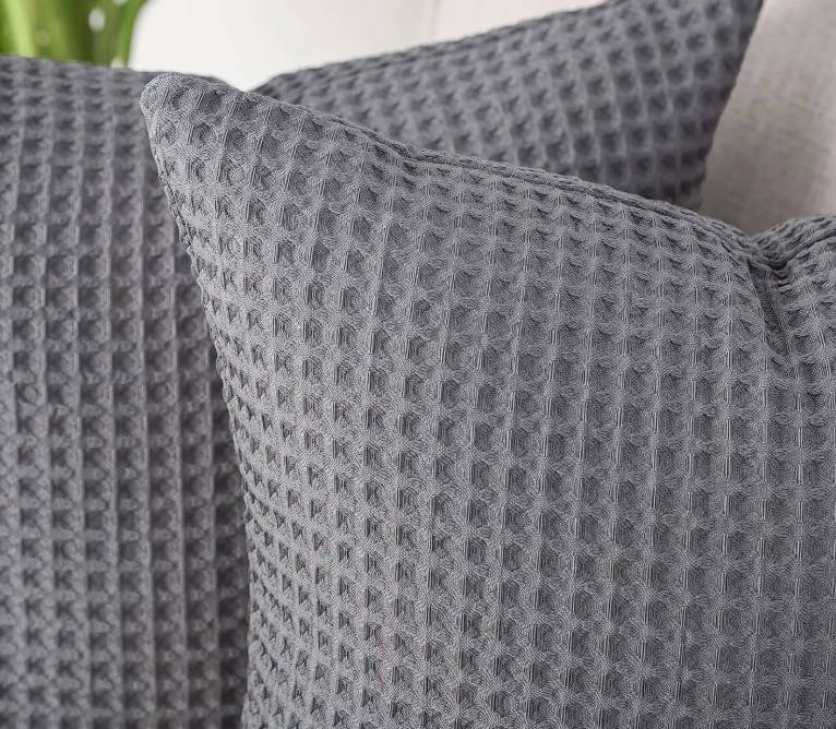 Cotton Waffle Cushion Covers
