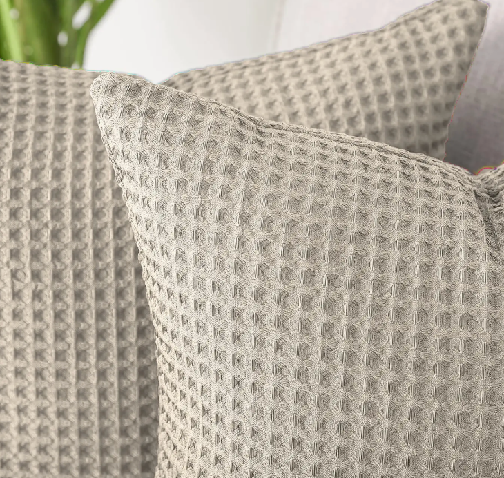 Cotton Waffle Cushion Covers