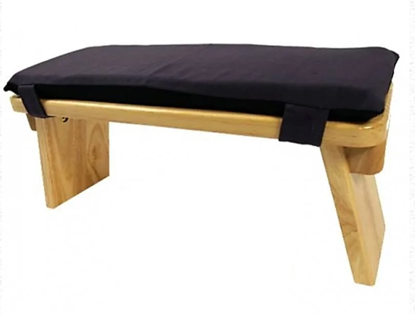 Red Oak Foldable Meditation Bench - for Comfortable Soundbaths!