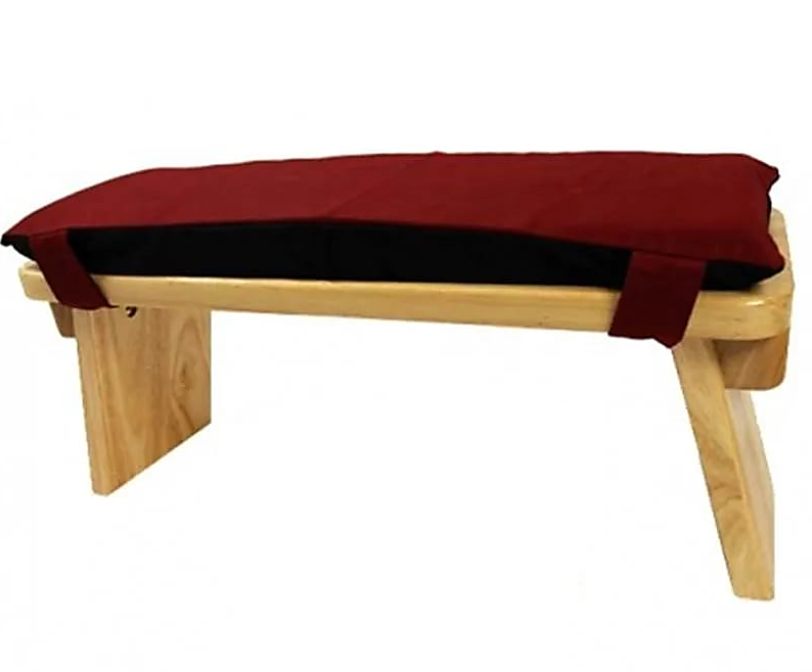 Red Oak Foldable Meditation Bench - for Comfortable Soundbaths!