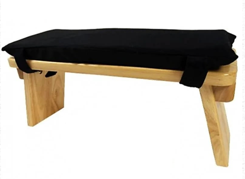 Red Oak Foldable Meditation Bench - for Comfortable Soundbaths!