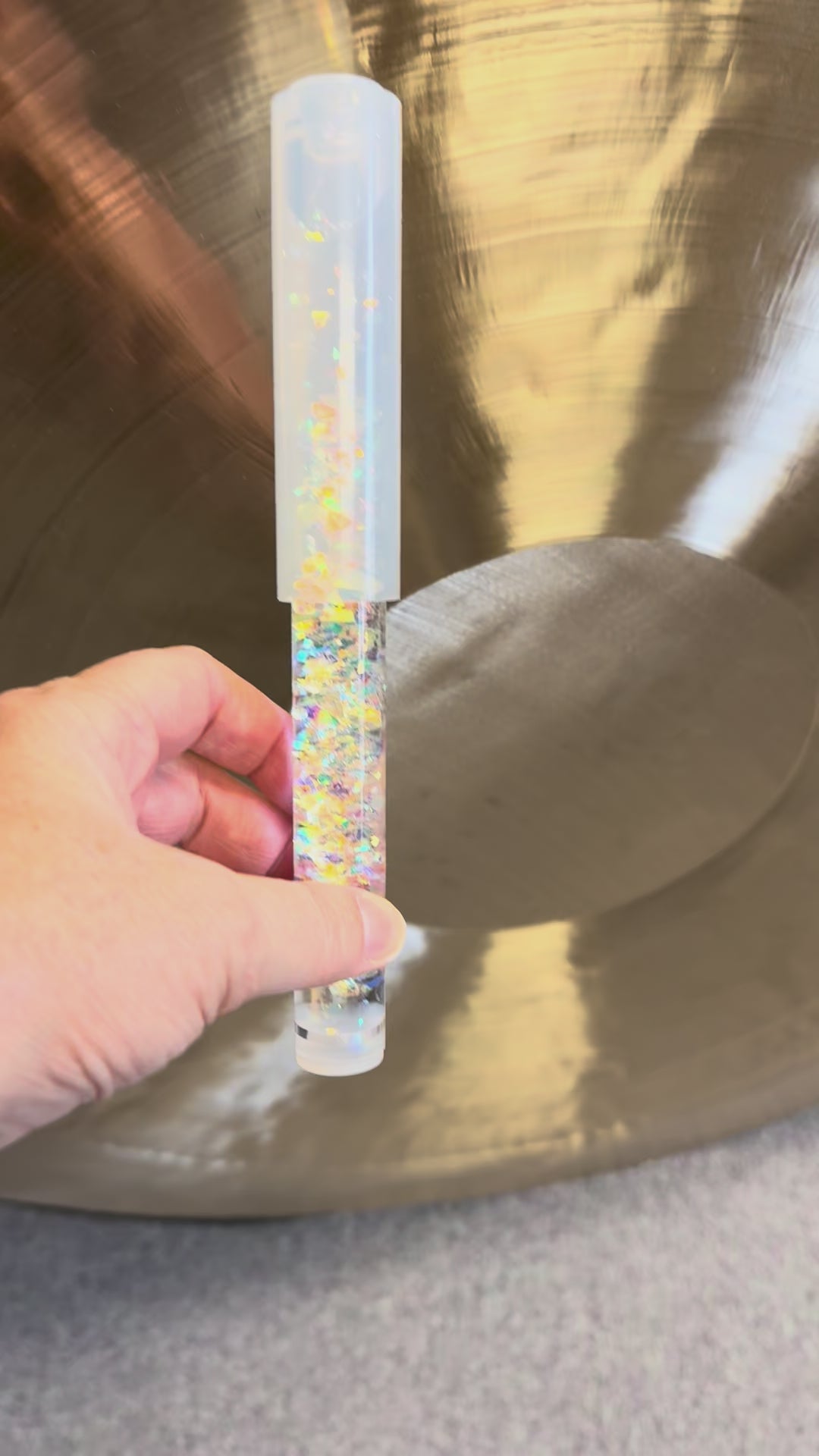 Lava Lamp Glitter Wands